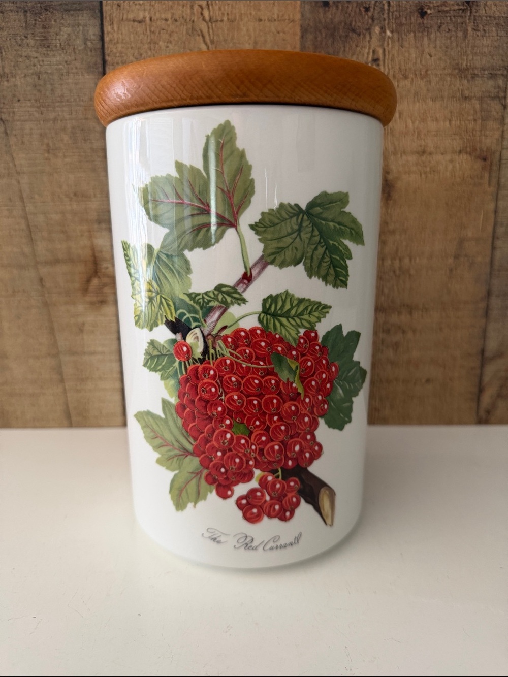 VTG Portmeirion Pomona "The Red Currant" Large Storage Jar